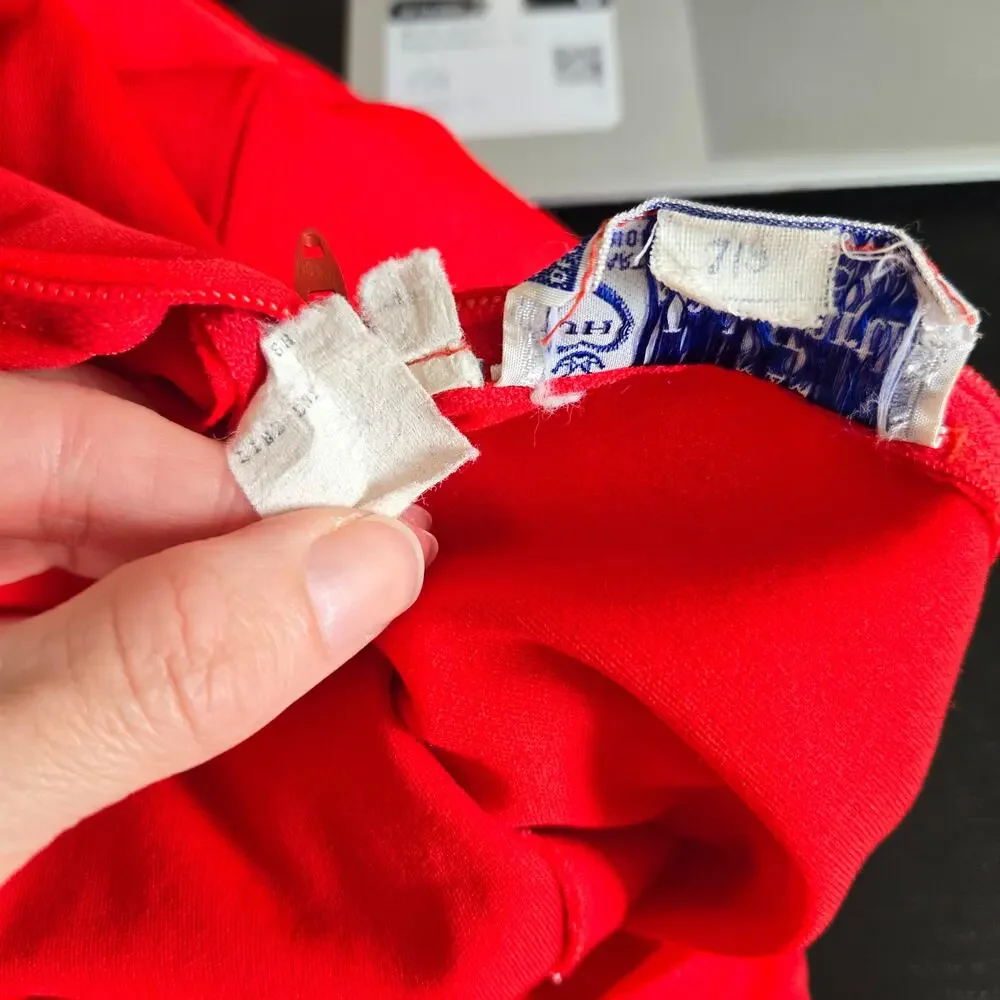 Vintage 70s Jack Hartley Babydoll Maxi Dress Open Back Event Wedding Women Small - Picture 10 of 10